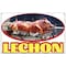 Signmission Lechon Banner Concession Stand Food Truck Single Sided B-72 Lechon19 - alternate 1